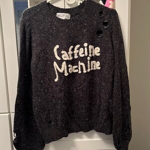 WILDFOX CAFFEINE MACHINE SWEATER